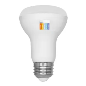 10PK BR Series: 5-CCT LED Bulb, BR20 40W Equivalent, 6W, 120V