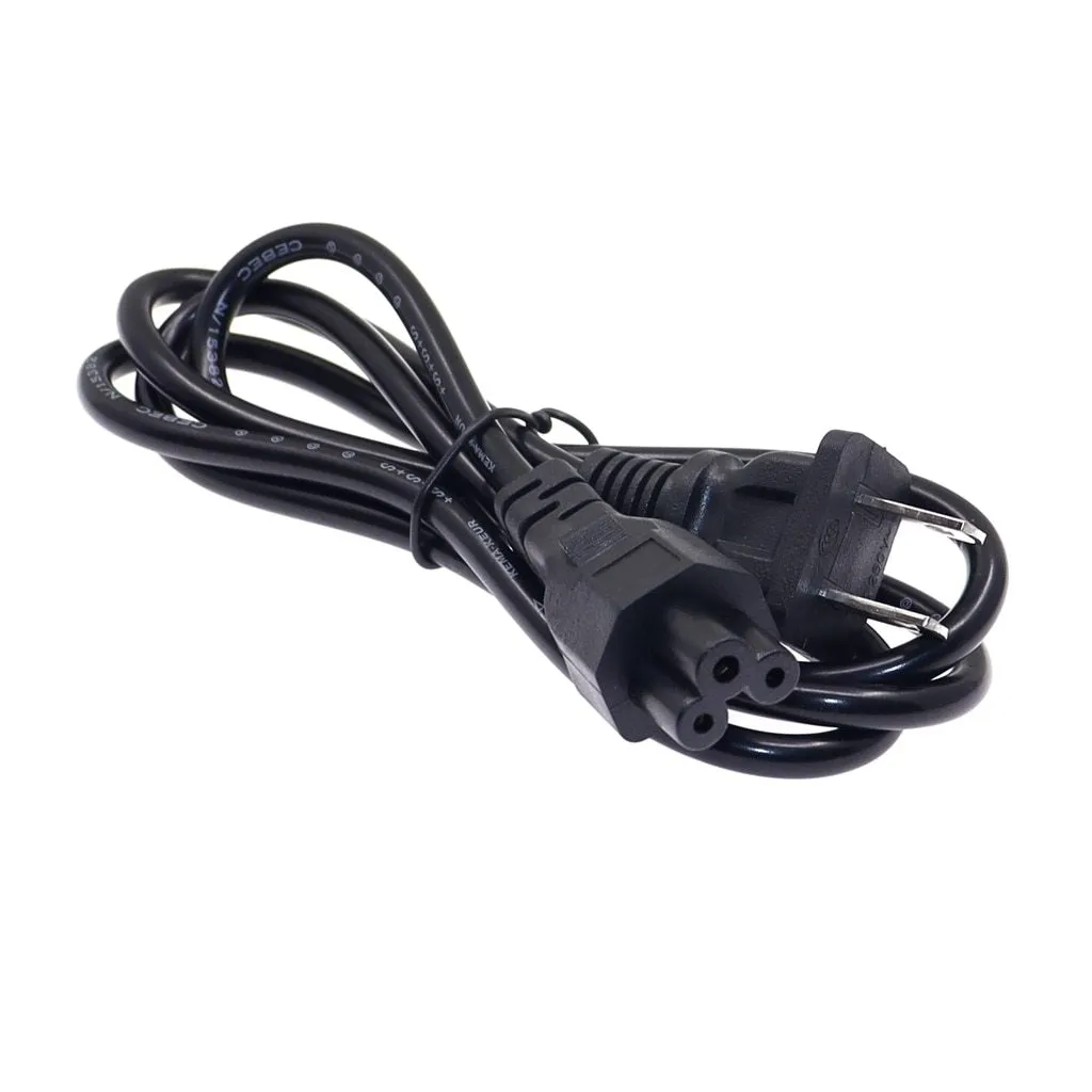 1.2m  Plug to C5 AC Power Supply Adapter Cord Univesal extension Cable Lead 3-Prong for Laptop Charger Power Cords 1000W