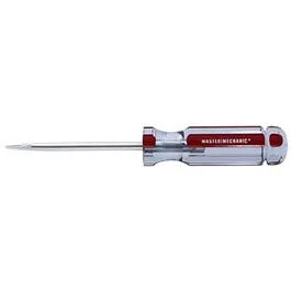 1/4 x 4-In. Round Slotted Cabinet Screwdriver