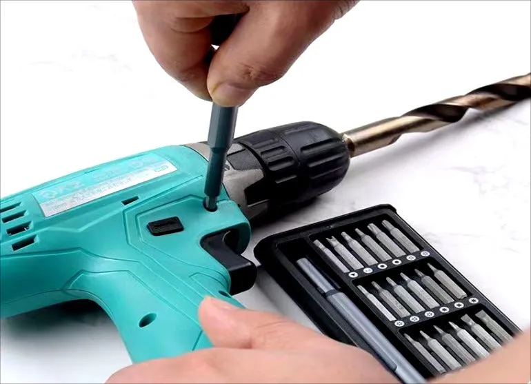 24 IN 1 Magnetic Screwdriver Set ABS Box Drill Screwdriver  Hand Tool Multipurpose Screw Head