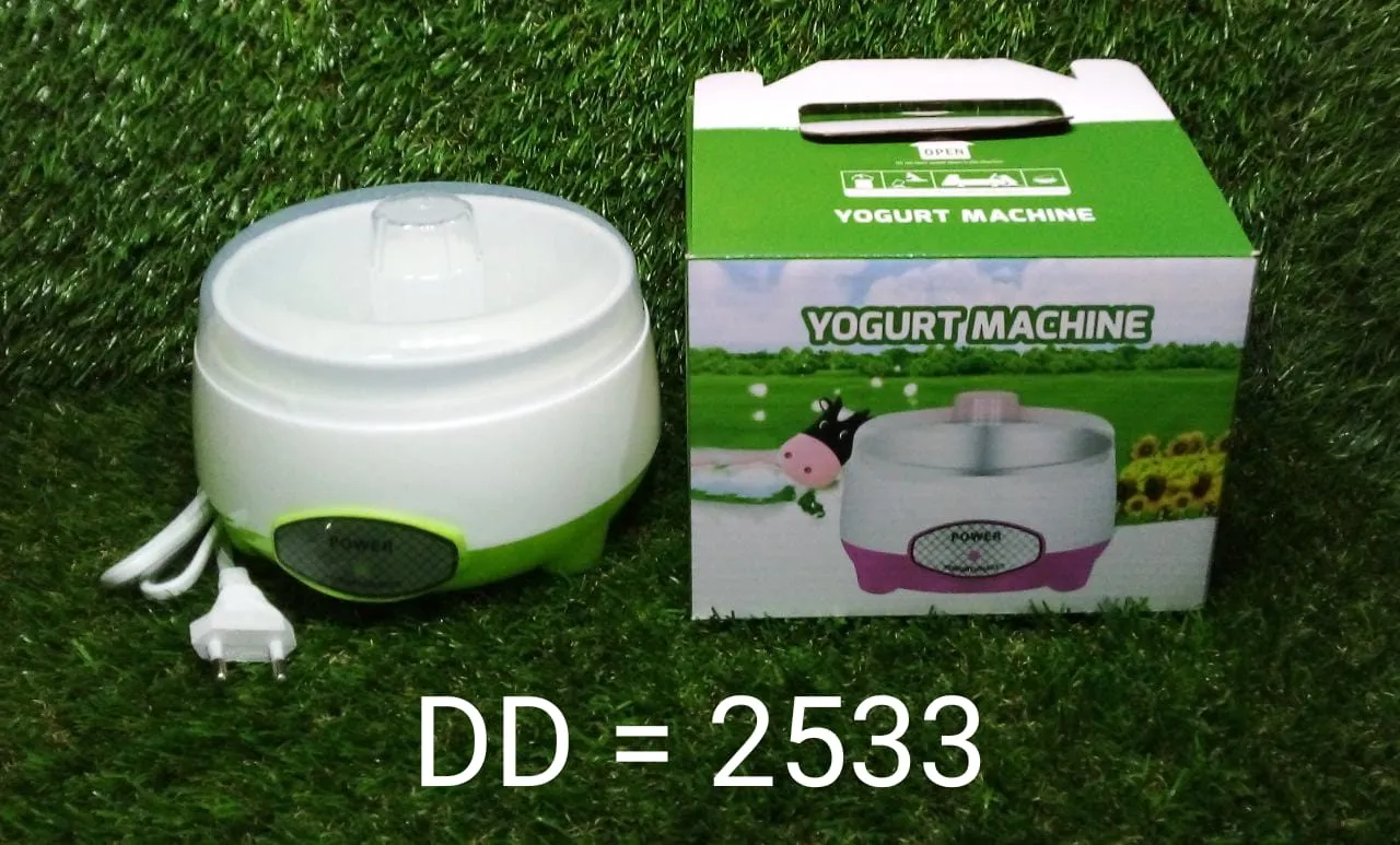 2533 Yogurt Maker Machine, Stainless Steel Inner Container Electric Yogurt Maker