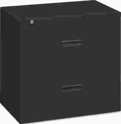 400 Series Two-Drawer Lateral File 36W X 19-1/4D X 28-3/8H Black