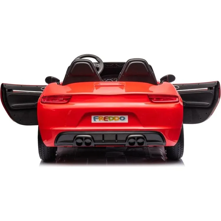 48V Freddo Rocket 2 Seater Big Ride on Car - Red