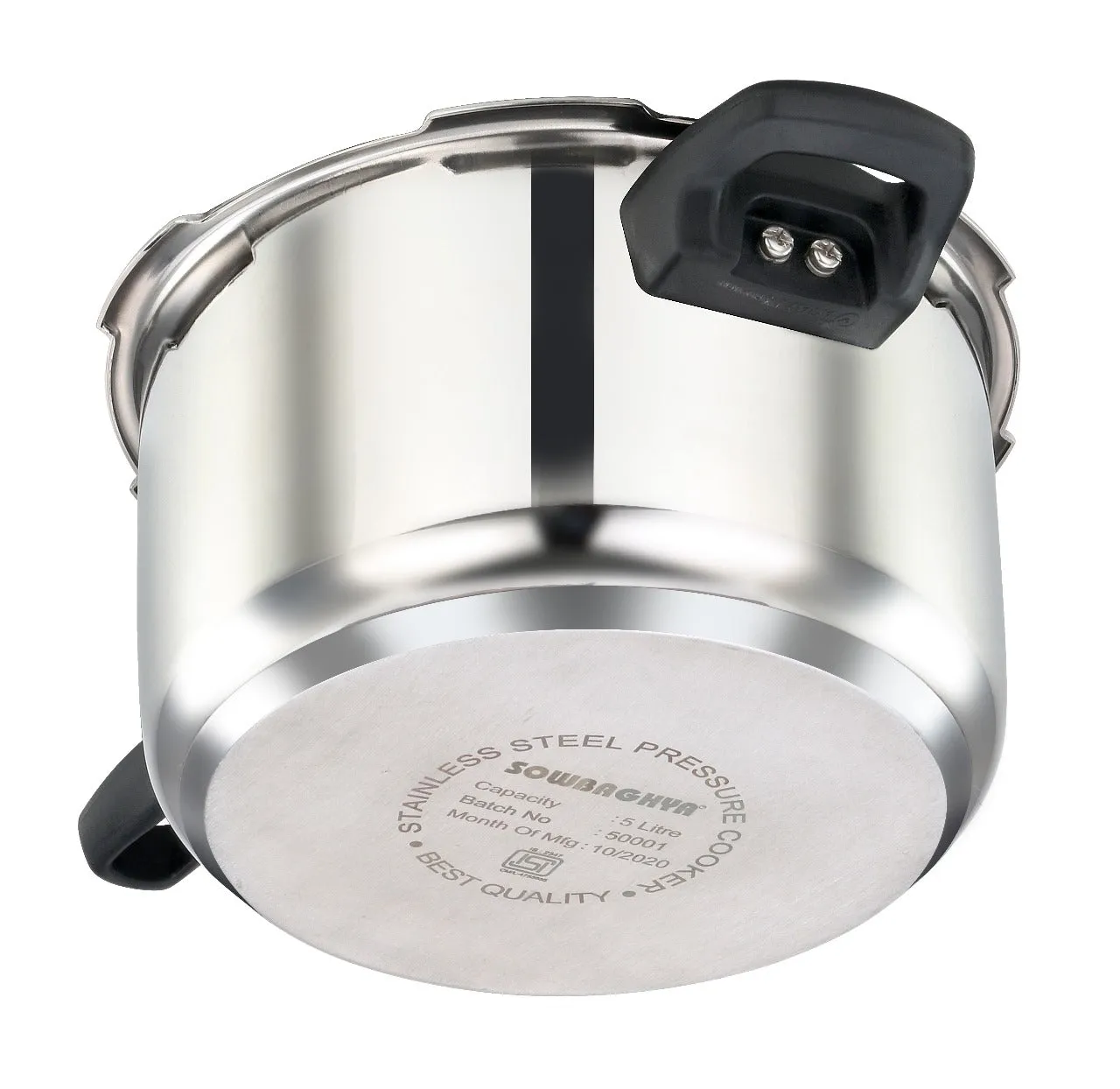 5 Ltr Stainless - Steel ISI Pressure Cooker