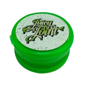 50mm Acrylic Herb Grinder - 3 Part Juicy Joint Logo