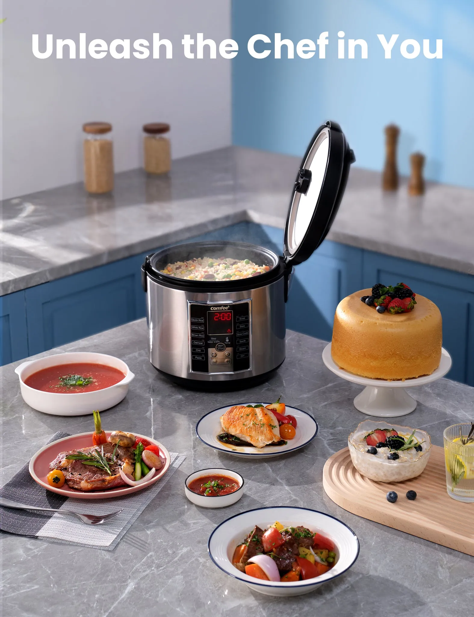 5.2 Qt Multifunction Rice Cooker