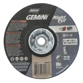 5" Gemini Right Angle Cut-Off Wheel