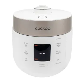 6-Cup Electric Twin Pressure Rice Cooker with ENG/KOR/CHN Voice Navigation (CRP-ST0609F)