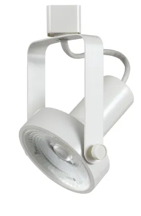 7/8" Height Metal Track Head in White