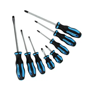 8-Piece Slotted & Phillips Screwdriver Set with Magnetic Tips (MP002008)