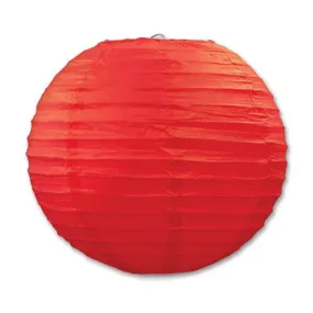 9.5" Red Paper Lanterns (3ct)