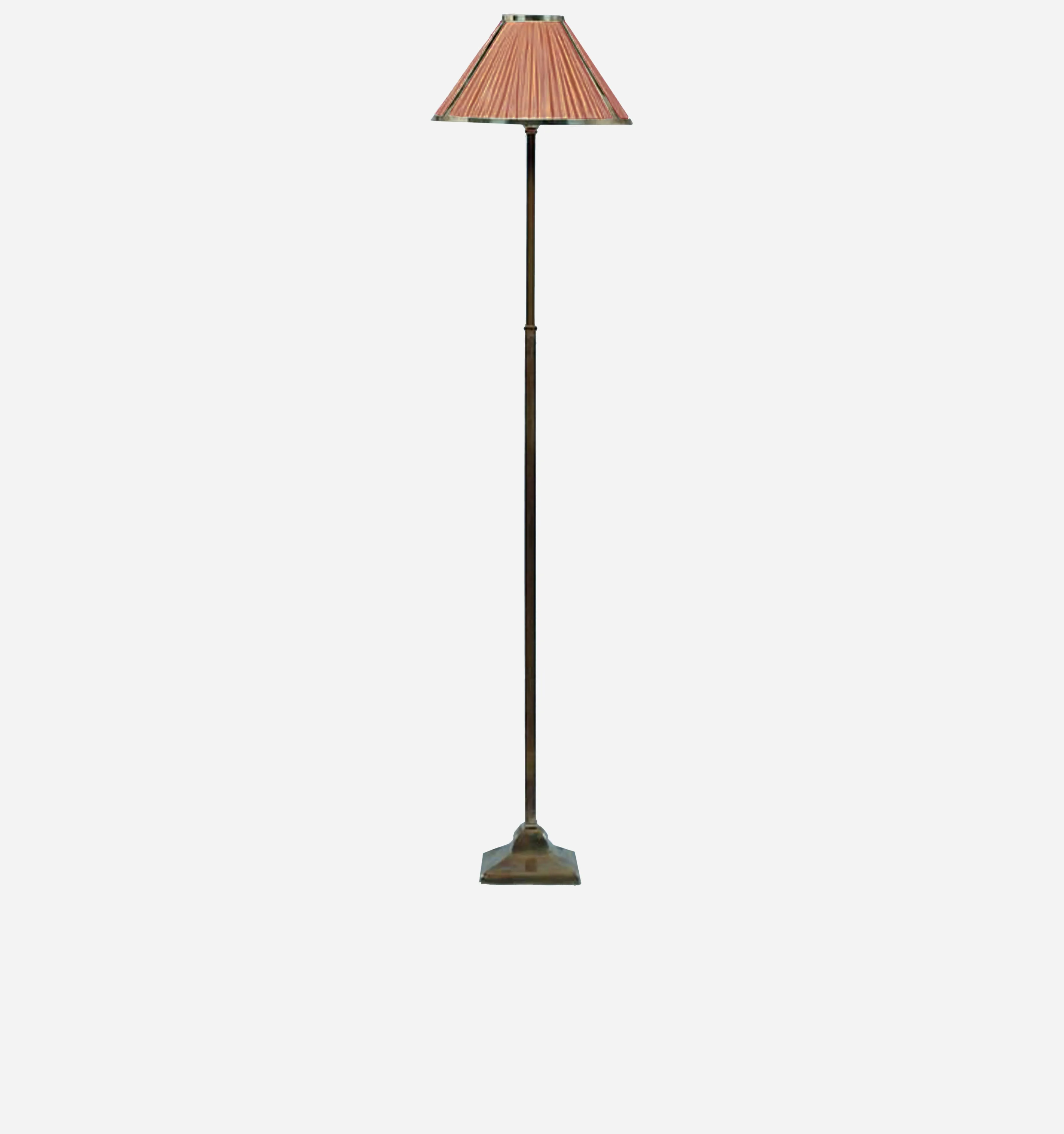 Adjustable Floor Lamp in Polished Brass