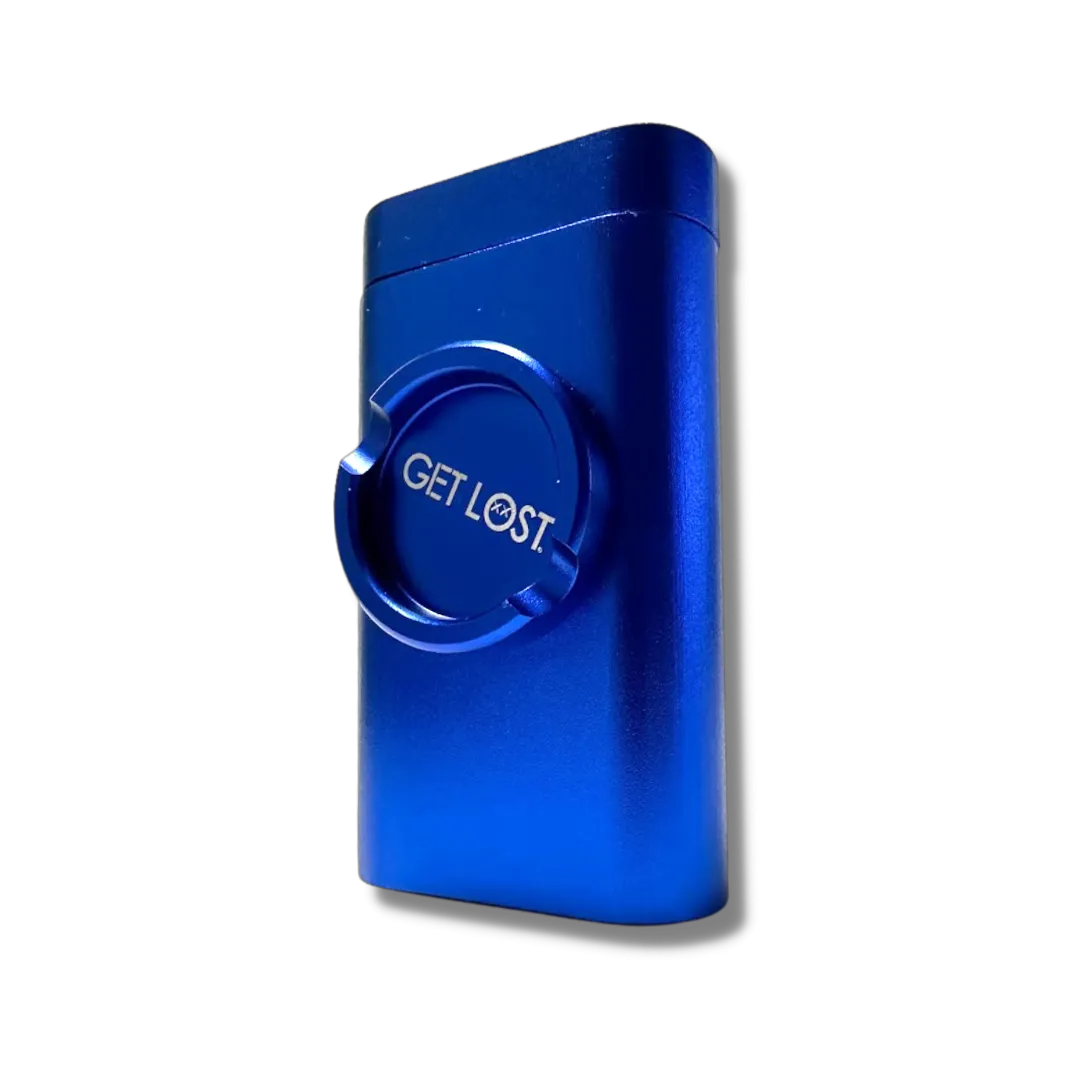 Aluminum Dugout Grinder by GET LOST (BLUE)