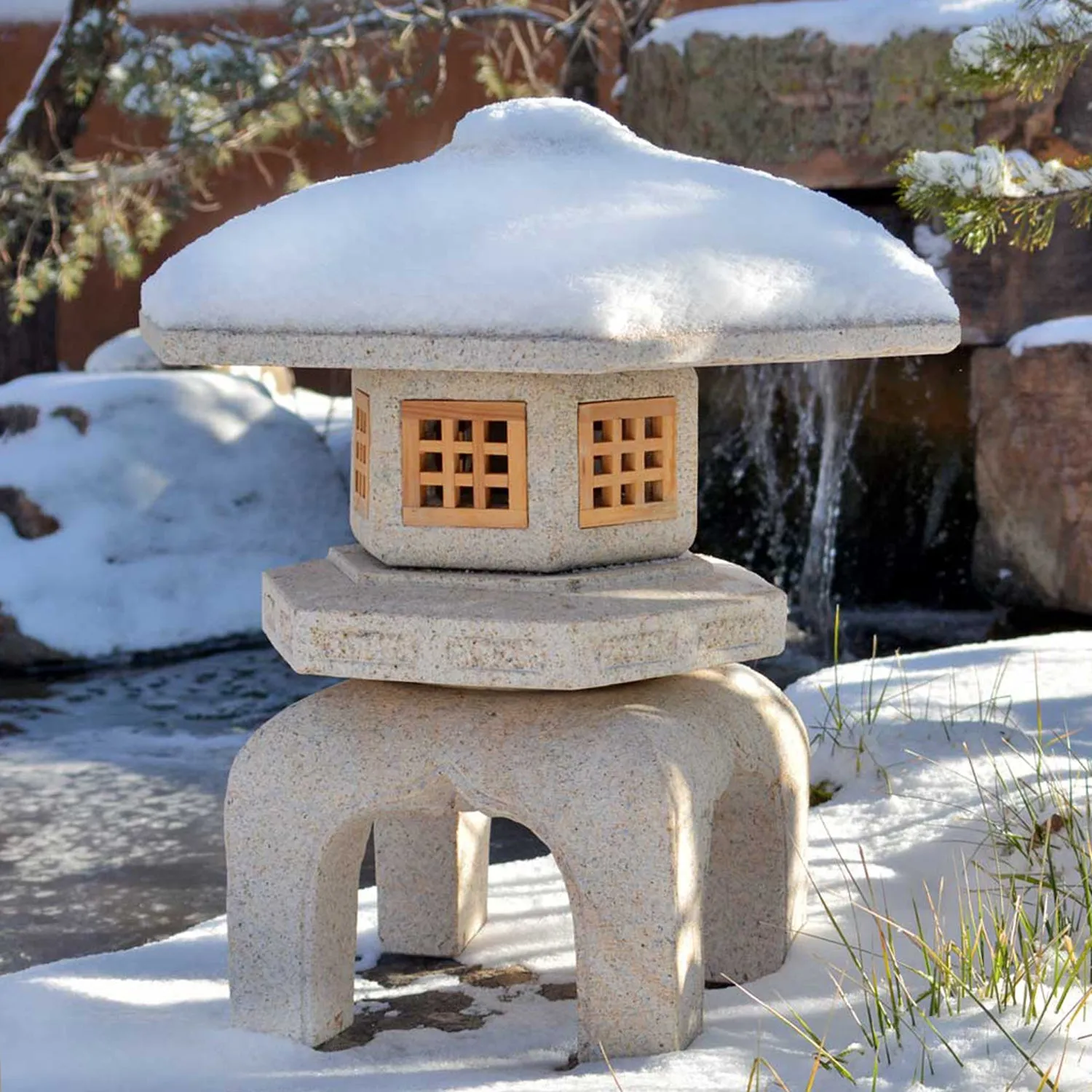 Antique Yukimi Lantern