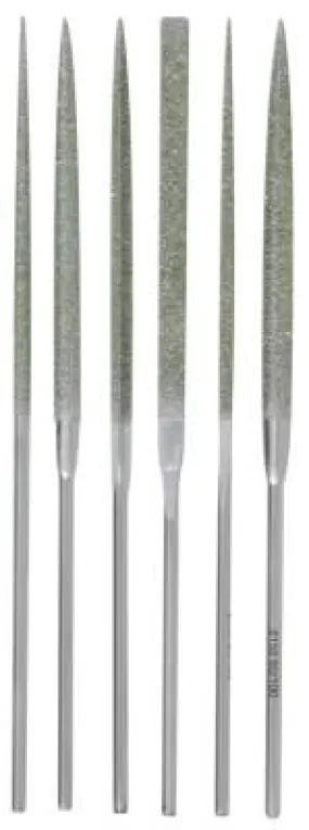 Apex Tool Group Needle File Sets, Cut 0, 5 1/2 in, 37392