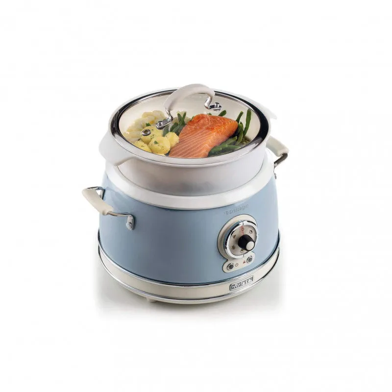 Ariete, 2904/05 Vintage Rice Cooker, Blue