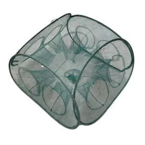 Automatic Folding Fishing Cage Square Fishing Net Shrimp Fishing Gear, Specification: 9 Holes