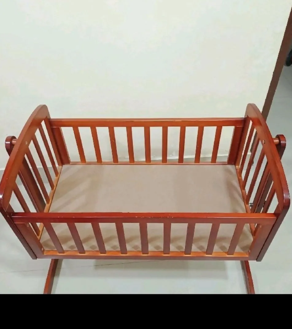 BABYHUG Joy Wooden Cradle