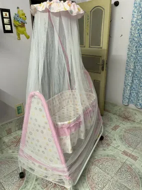 BABY'S Cradle with Mosquito Net