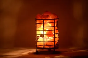 Basket Salt Lamp