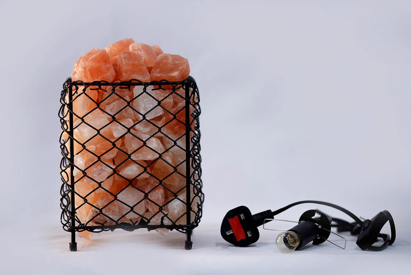 Basket Salt Lamp