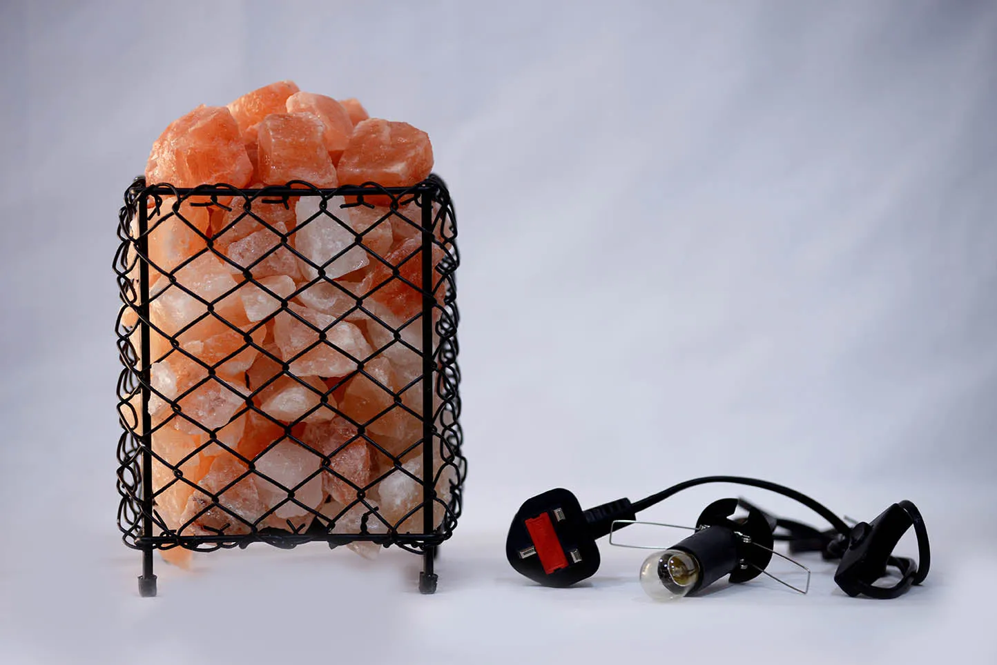 Basket Salt Lamp