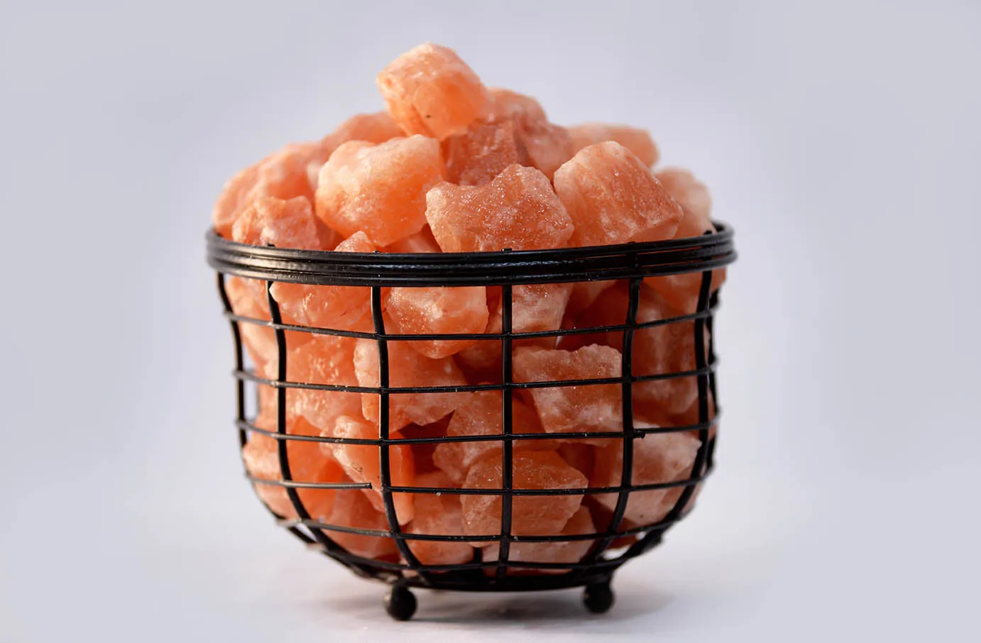 Basket Salt Lamp