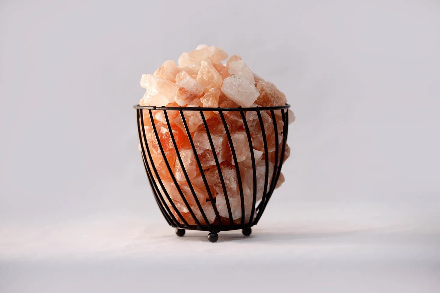 Basket Salt Lamp