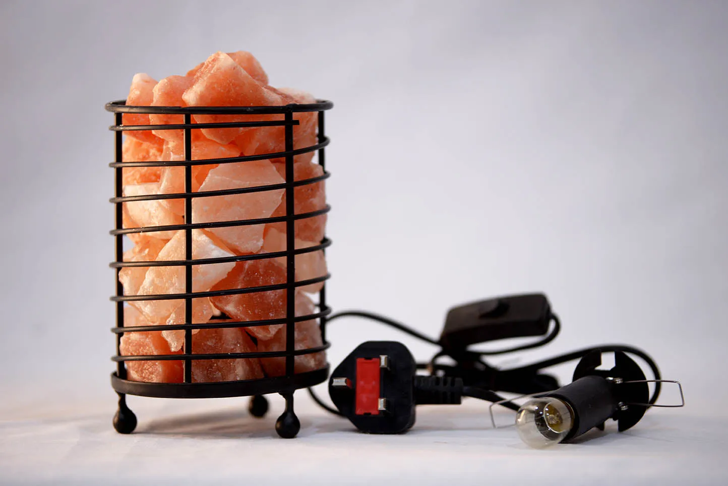 Basket Salt Lamp