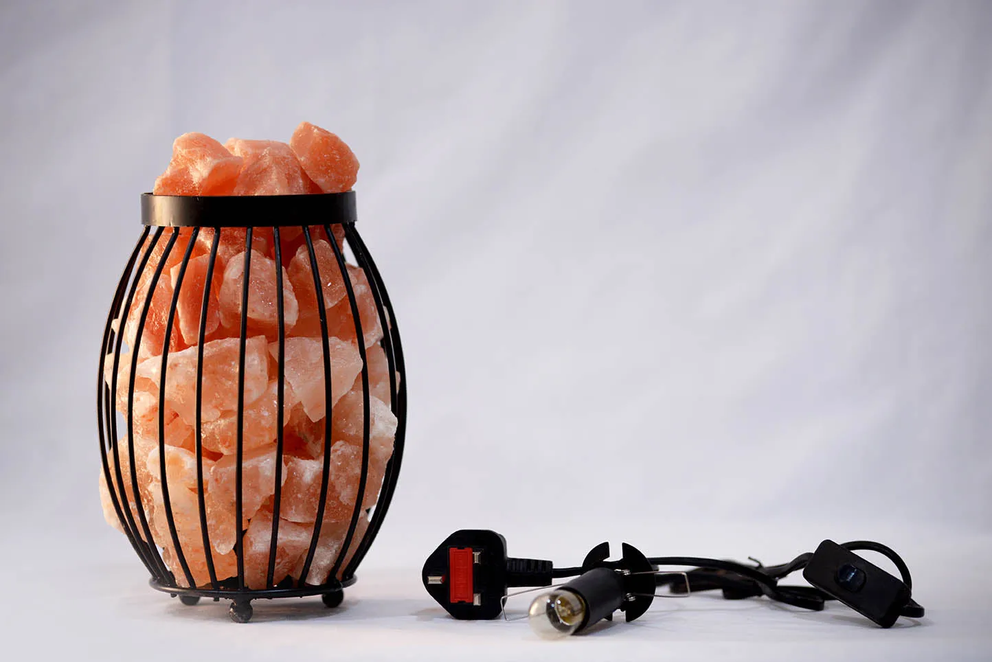 Basket Salt Lamp