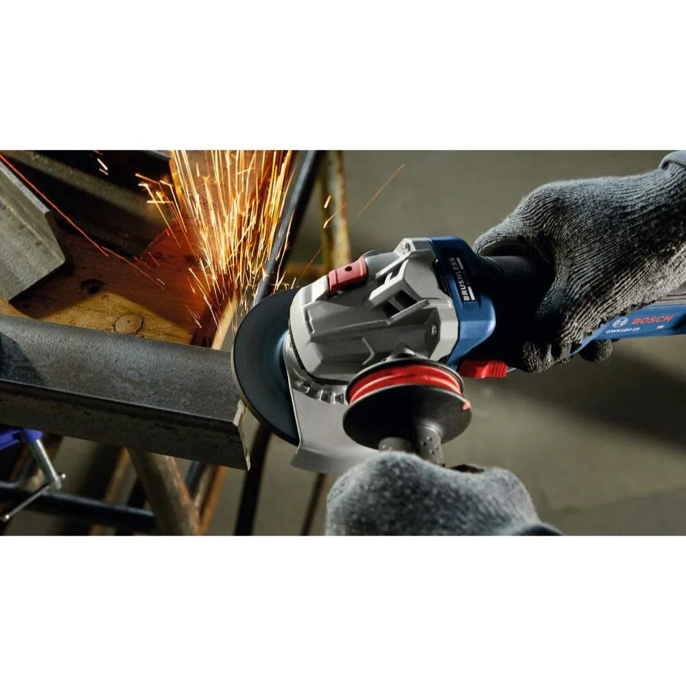 Bosch GWS18V-10N 18V Brushless 4-1/2 - 5" Angle Grinder with Slide Switch (Bare Tool)