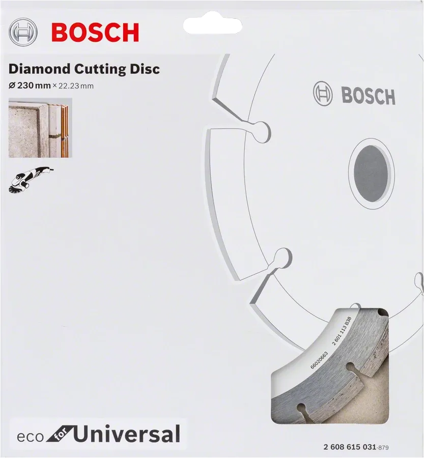 Bosch Professional | Cutting Disc Eco for Univ. 230 X 22,23mm Segmented