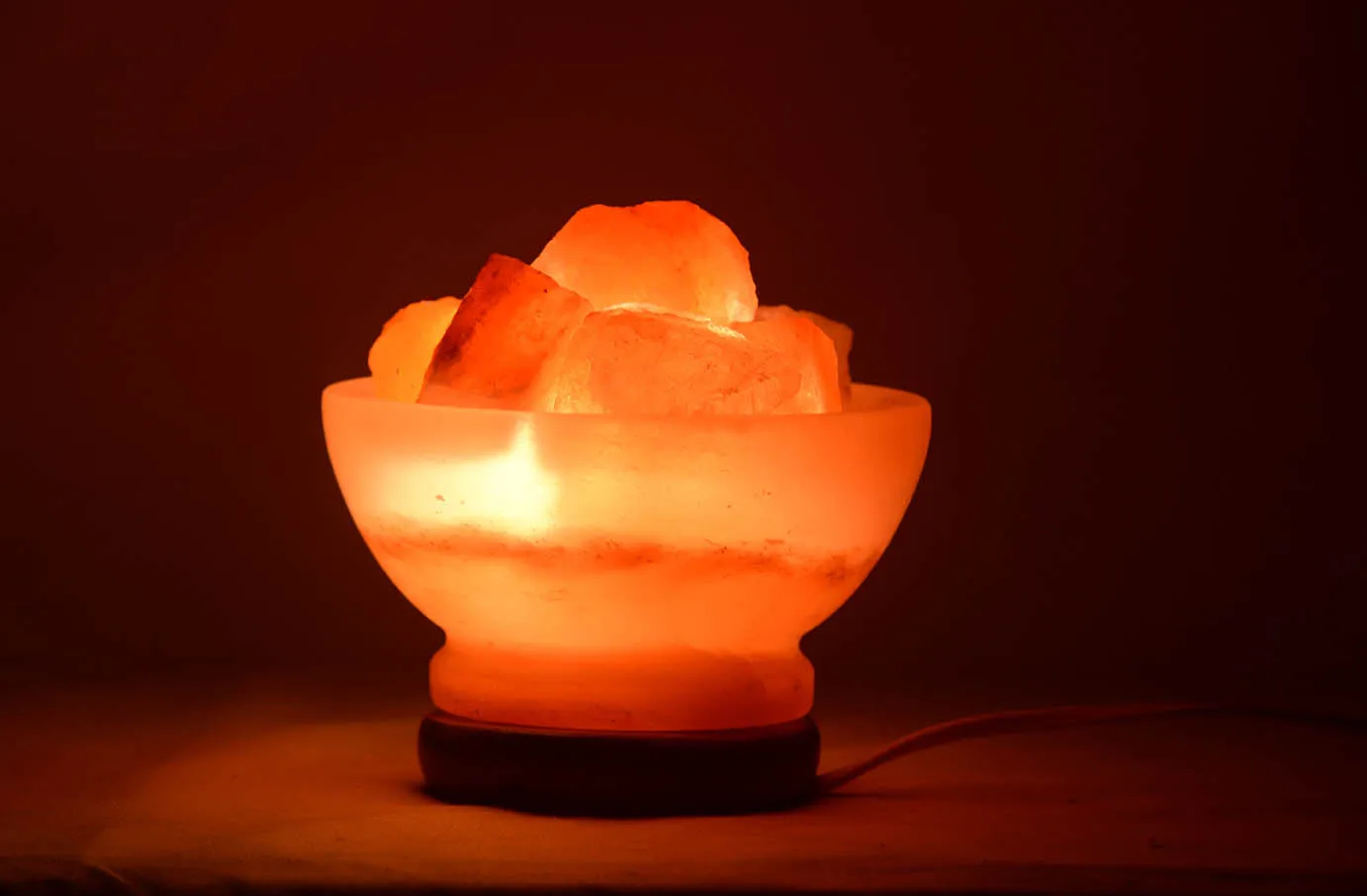 Bowl Shape Salt Lamp