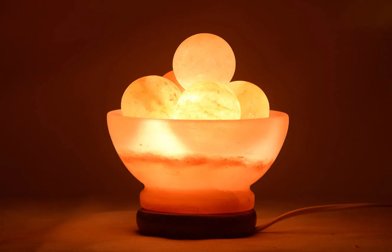 Bowl Shape Salt Lamp