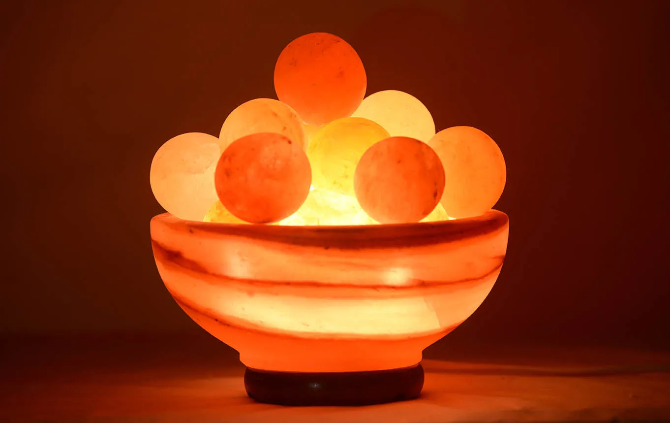 Bowl Shape Salt Lamp