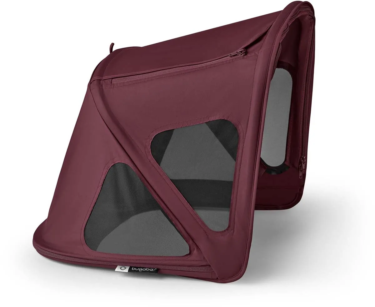 Bugaboo Kangaroo/Fox 5/Cameleon 3/Lynx Breezy Sun Canopy - Dark Cherry