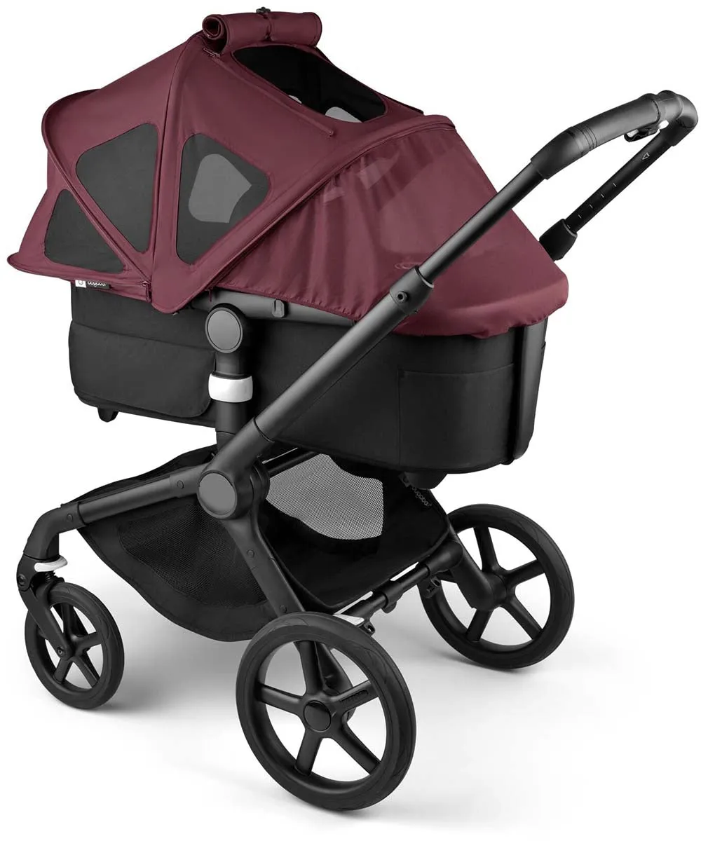 Bugaboo Kangaroo/Fox 5/Cameleon 3/Lynx Breezy Sun Canopy - Dark Cherry