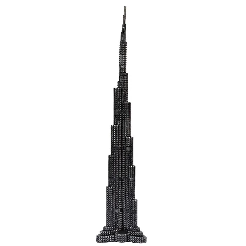 Burj Khalifa Architectural Building Decorative Statue Figurine Ornament - Great Interior Décor 55cm