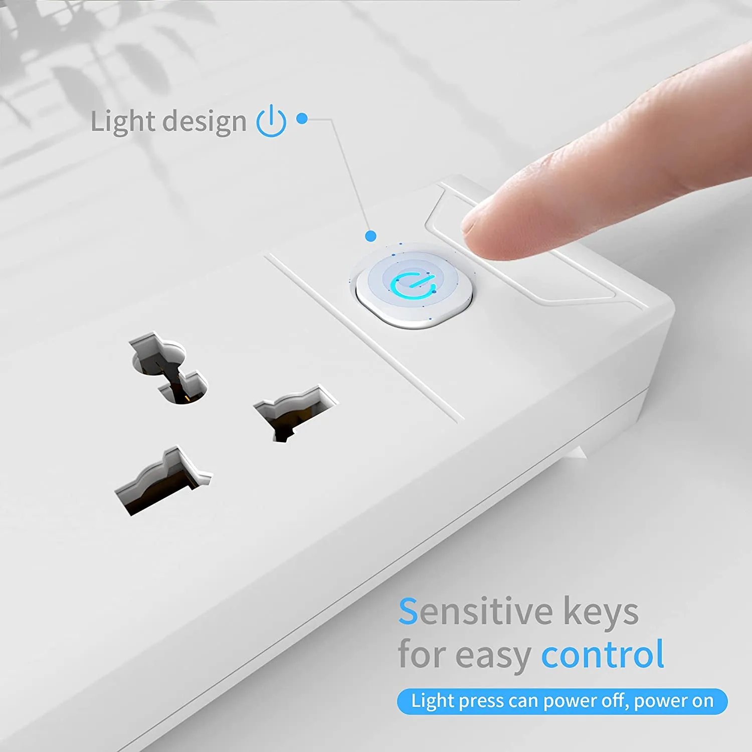 CABLET SPIKE 5 SOCKET 1 SWITCH 4.5M 5010-45