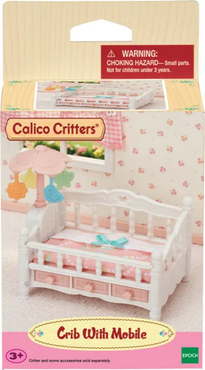 Calico Critters Crib with Mobile