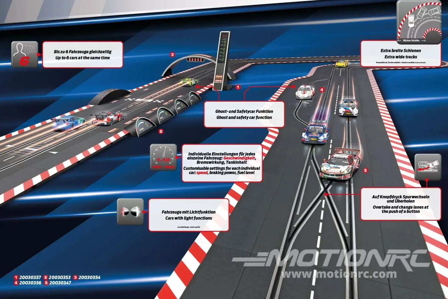 Carrera Starter 1/32 Scale Digital Slot Car Set