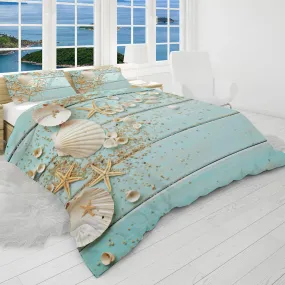 Coastal Reversible Bedcover Set