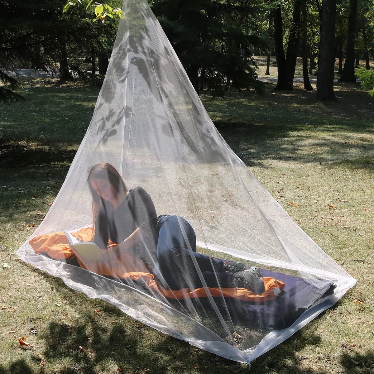 Coghlan's Rectangular Mosquito Net, Mesh Polyester Netting Protects from Insects