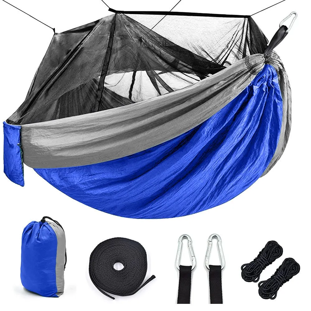 Comfortable Outdoor Camping Hammock With Mosquito Net