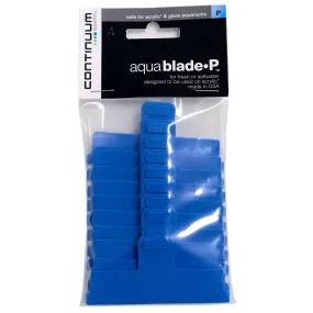 Continuum AquaBlade-P Acrylic Safe Replacement Blade 10 Pack