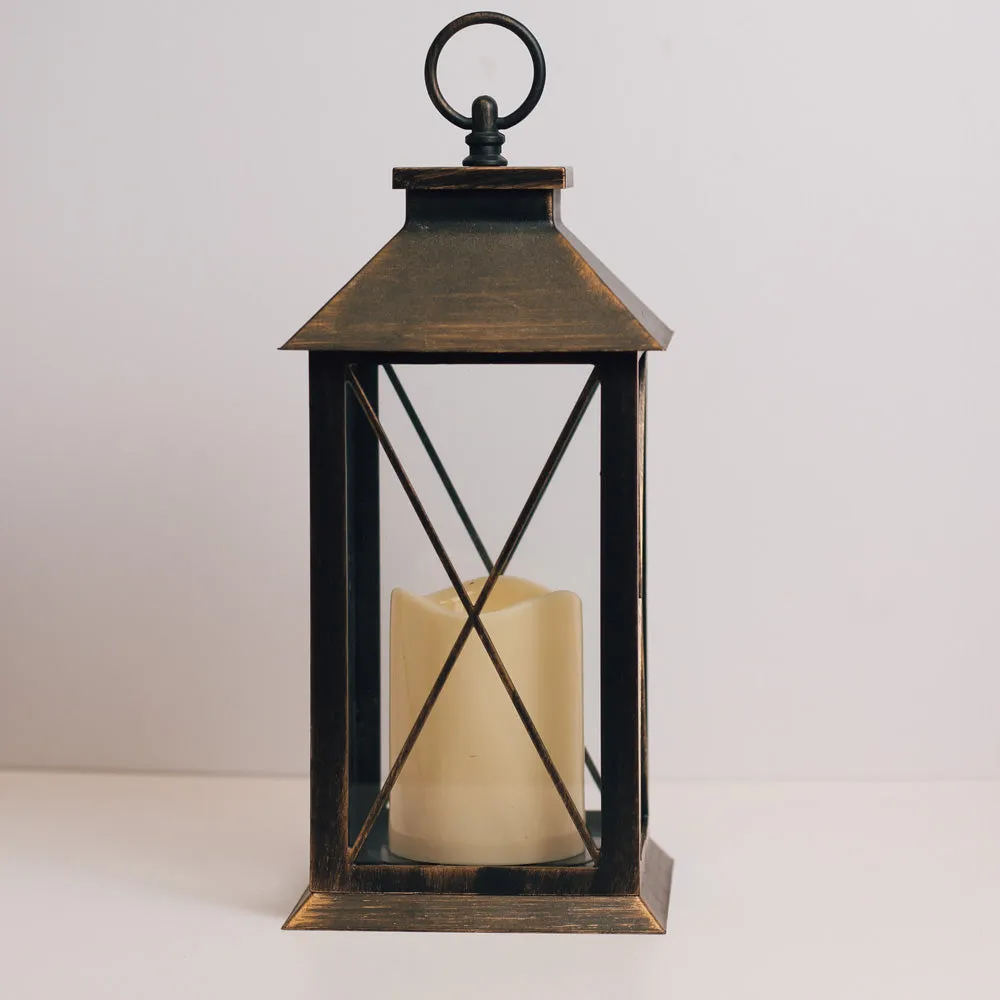 Copper - Flameless Lantern