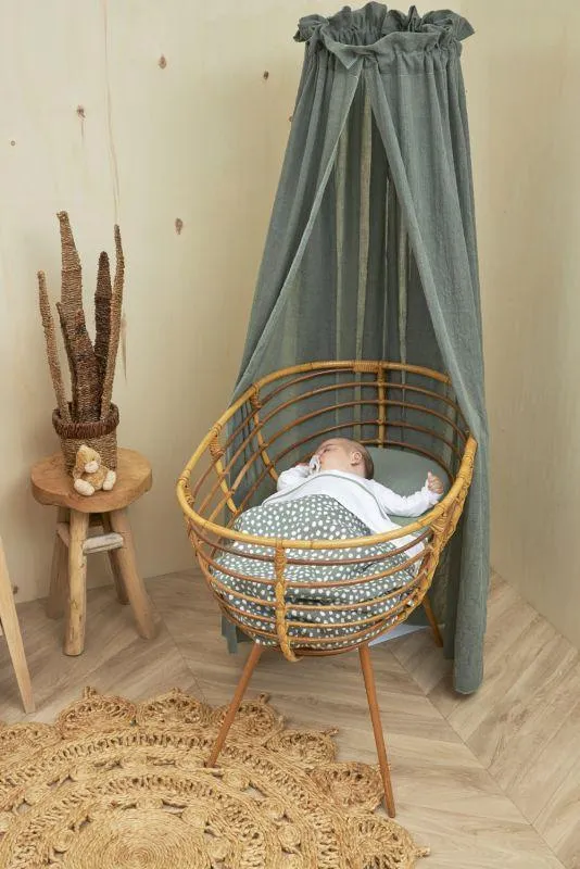 Cot Canopy - Forest Green