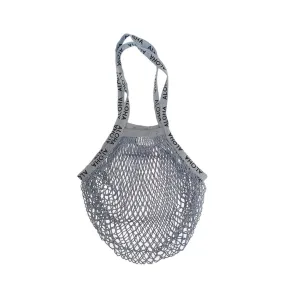 Cotton Net Bag, Lava Grey