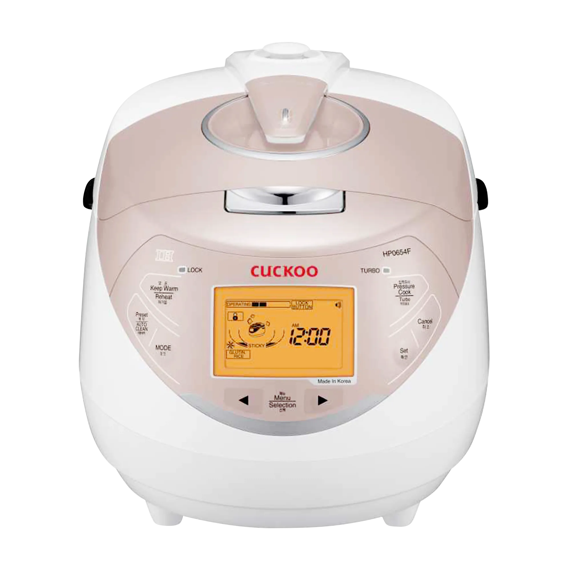 CUCKOO IH Rice Cooker (For 6) CRP-HP0654F 1,08L