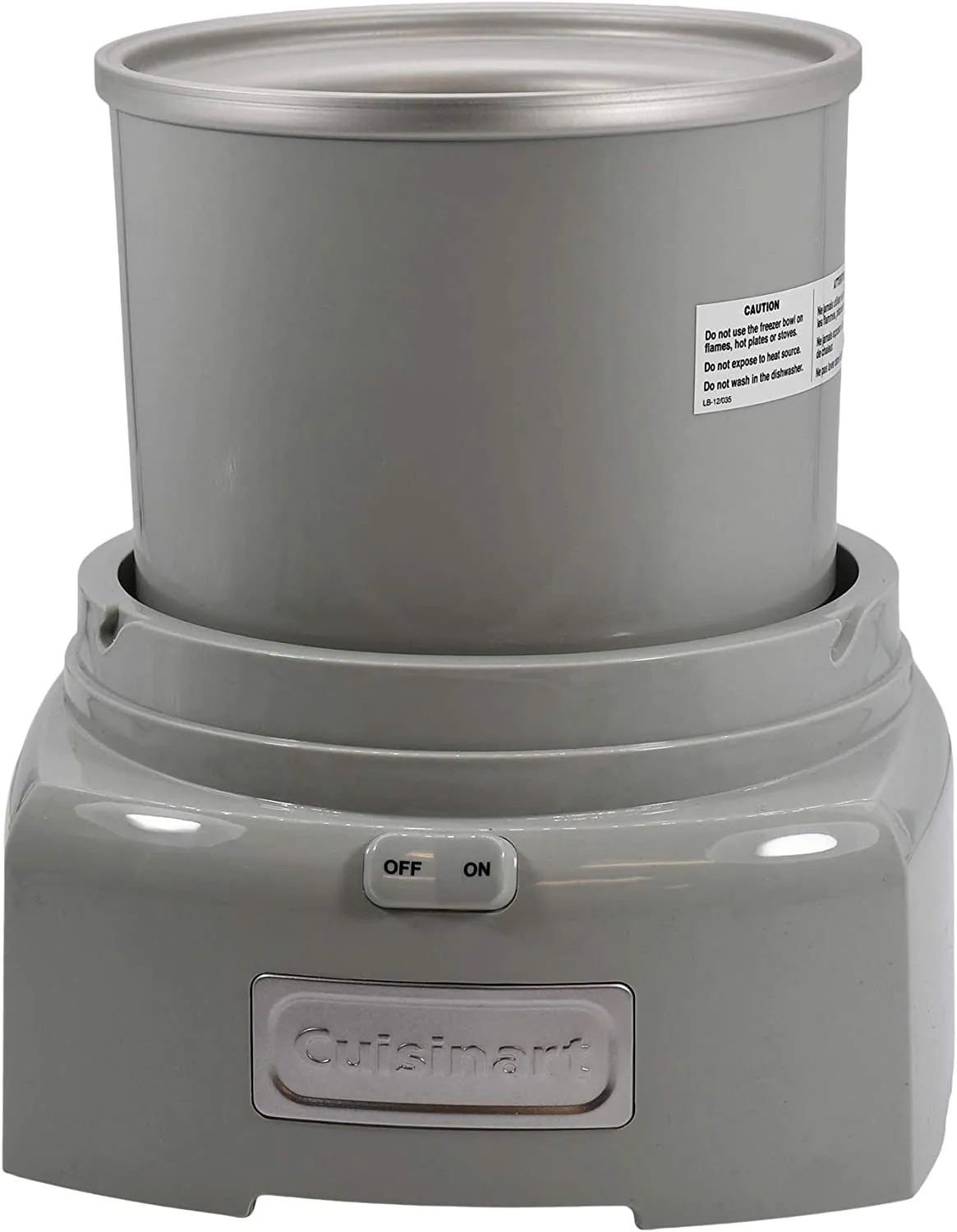 Cuisinart 1.5 QT Ice Cream Maker Grey - Certified Refurbished